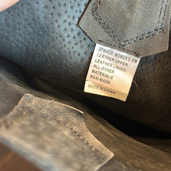 Santa Fe boot company Grey cowboy boots cowgirl boots new size 9 - Picture 4 of 5